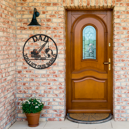 Crane_Lift_Your_World_Metal_Sign_Black_Brick_Entrance_Mockup.png