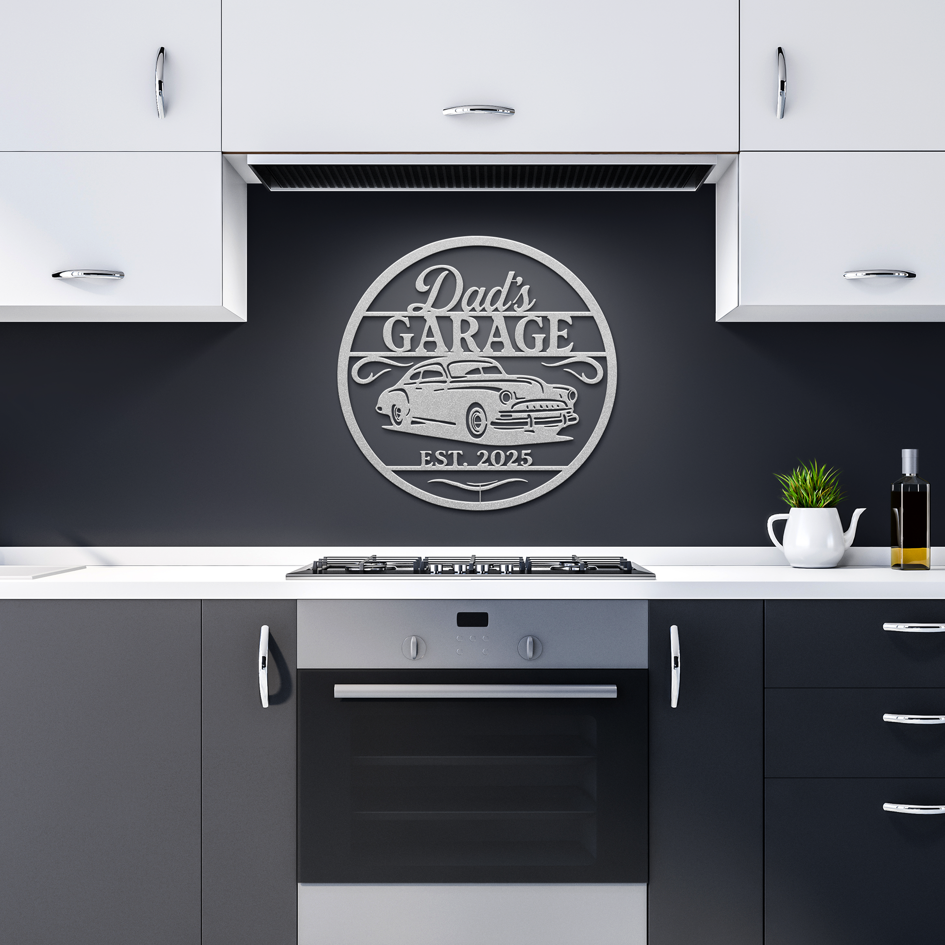Dads_Garage_Metal_Sign_Silver_Dark_Kitchen_Mockup.png