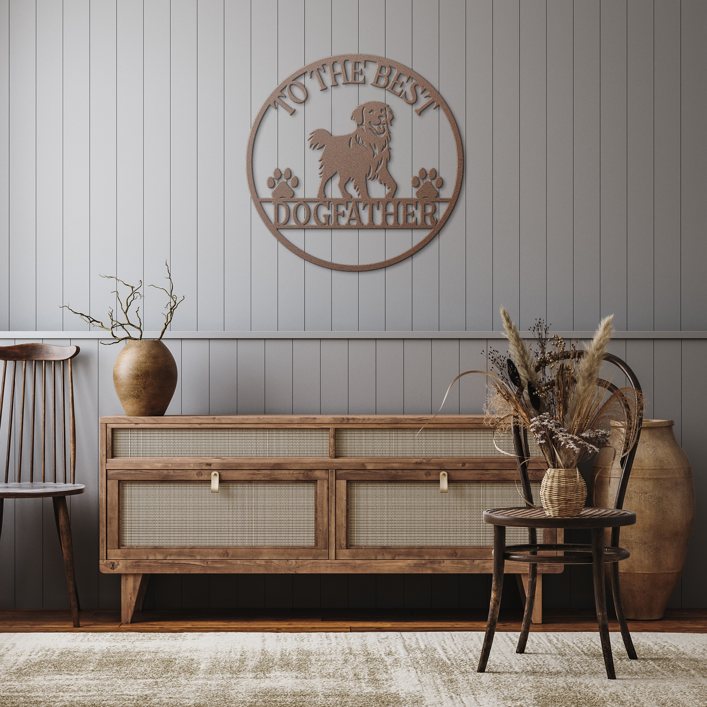 Dog_Father_Metal_Sign_Copper_Rustic_Hallway_Mockup.png