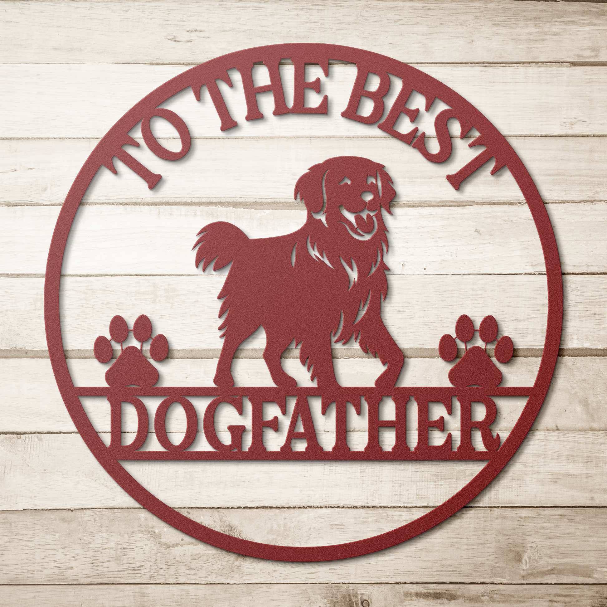 Dog_Father_Metal_Sign_Red_Simple_Wood_BKGD_Mockup.png