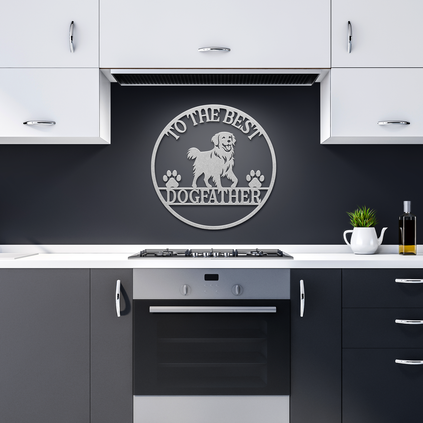 Dog_Father_Metal_Sign_Silver_Dark_Kitchen_Mockup.png