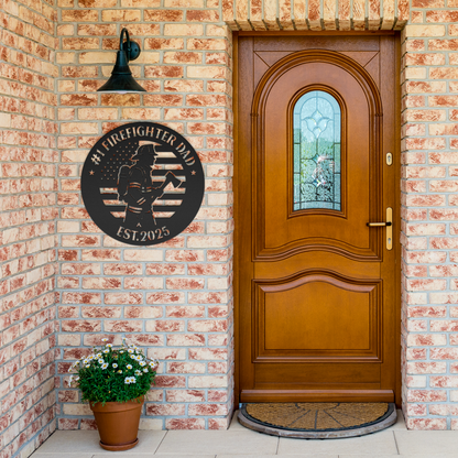 Fire_Fighter_Metal_Sign_Black_Brick_Entrance_Mockup.png