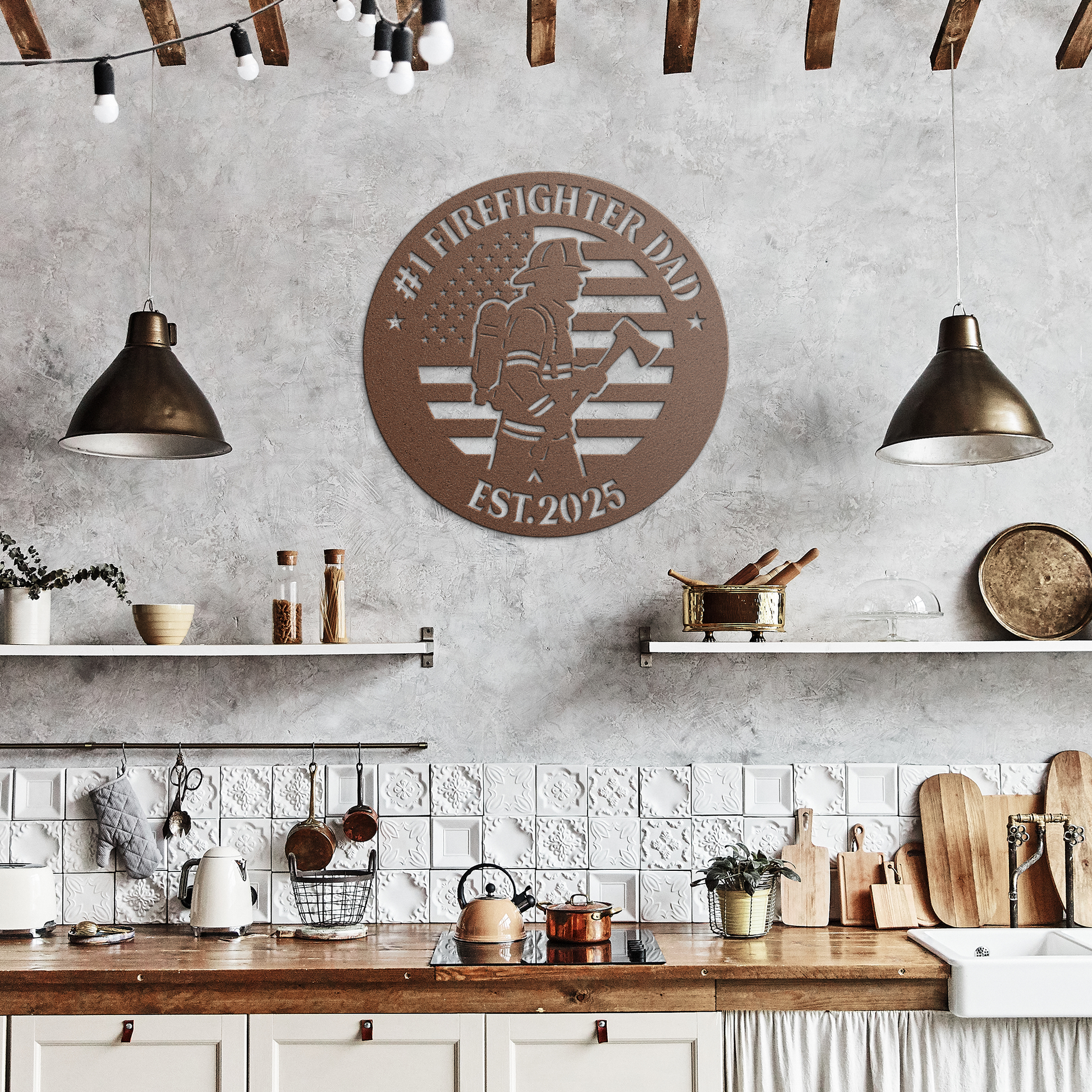 Fire_Fighter_Metal_Sign_Copper_Rustic_Kitchen_Mockup.png