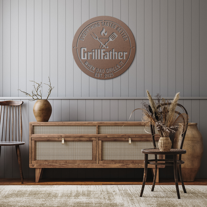Grill_Father_Metal_Sign_Copper_Rustic_Hallway_Mockup.png