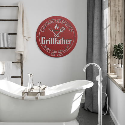 Grill_Father_Metal_Sign_Red_Modern_Bathroom_Mockup.png