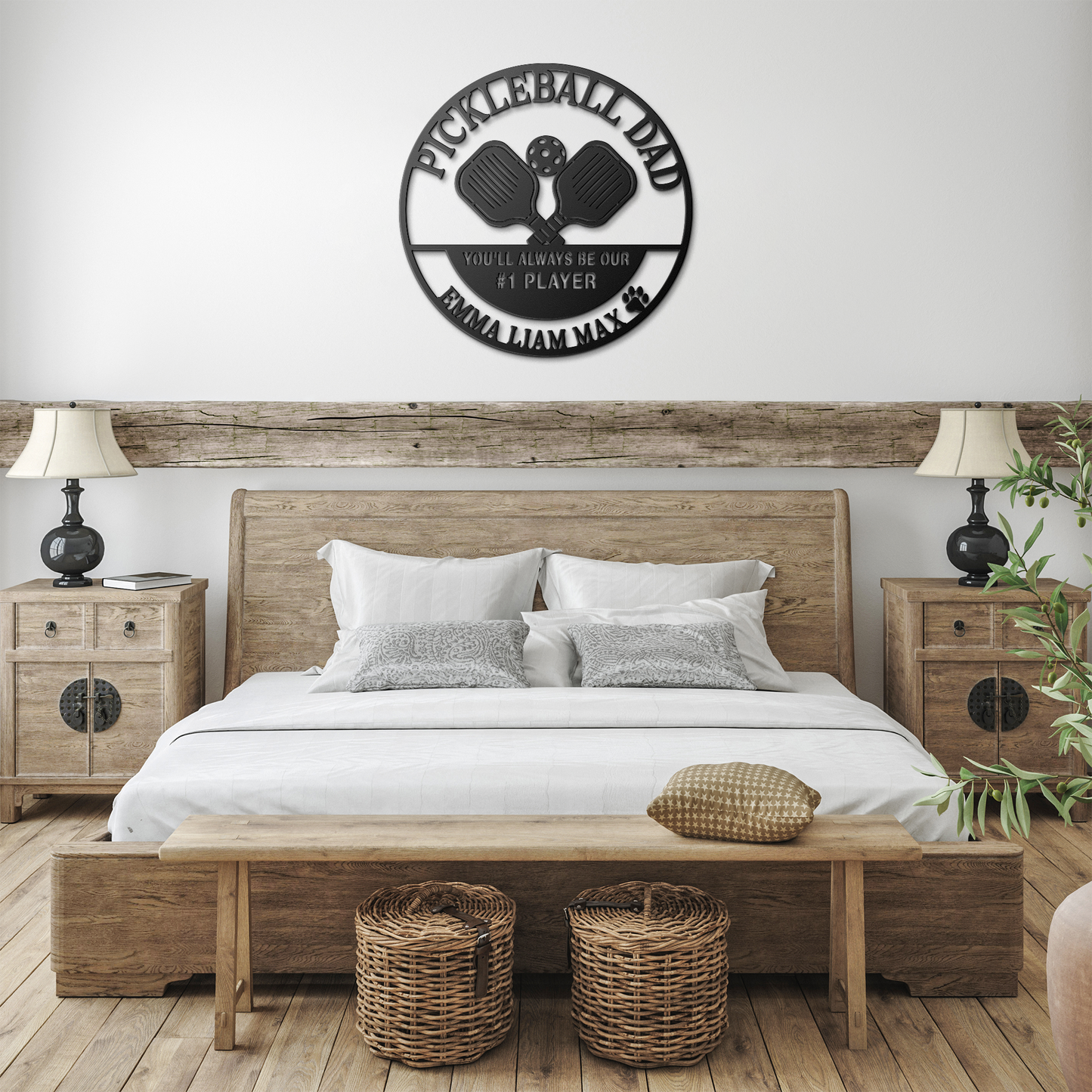 Pickleball_Dad_Custom_Metal_Sign_Black_Farmhouse_Bedroom_Mockup.png